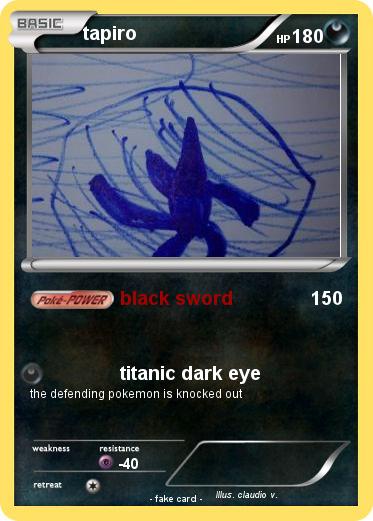 Pokemon tapiro