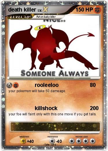 Pokemon death killer