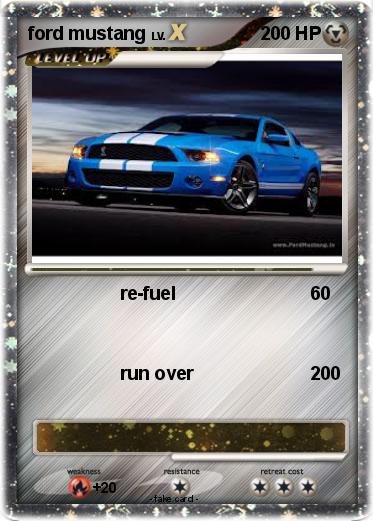 Pokemon ford mustang