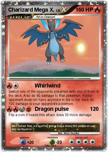 Pokemon Charizard Mega X.