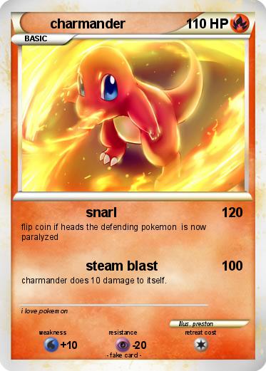 Pokemon charmander