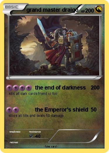 Pokemon grand master draigo