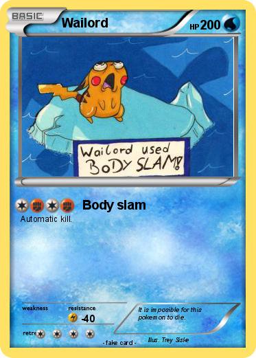 Pokemon Wailord