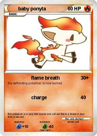 Pokemon baby ponyta