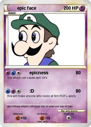 Pokemon epic face