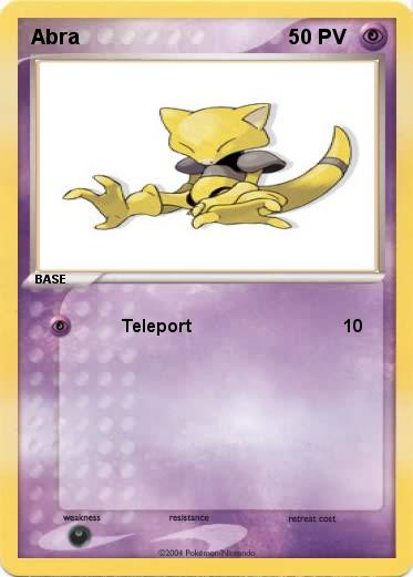 Pokemon Abra