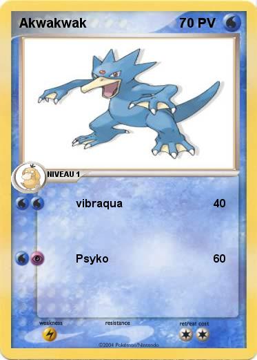 Pokemon Akwakwak
