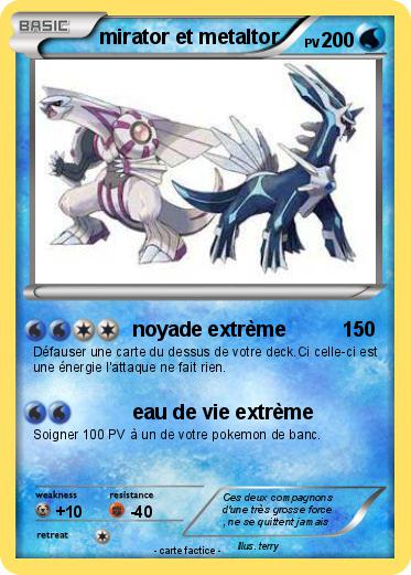 Pokemon mirator et metaltor