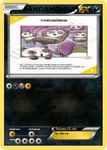 Pokemon PANDAMONIUM