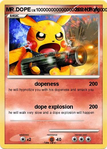 Pokemon MR.DOPE