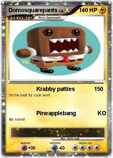 Pokemon Domosquarepants