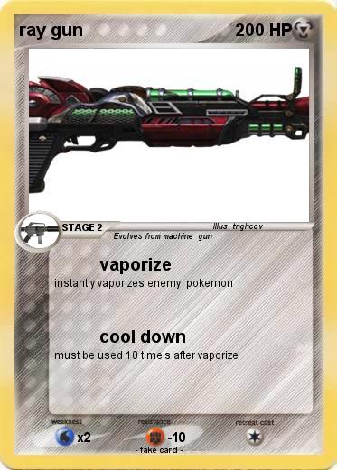 Pokemon ray gun