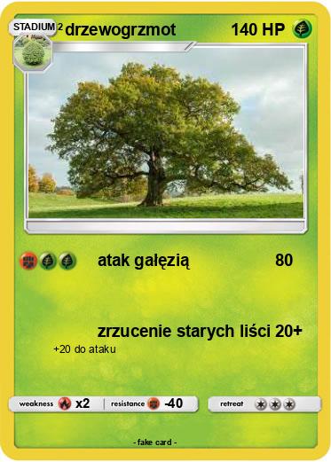 Pokemon drzewogrzmot