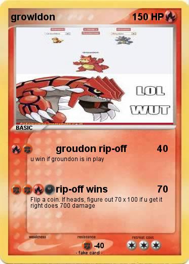 Pokemon growldon