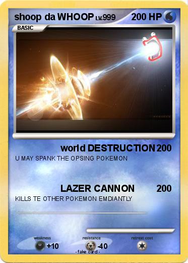 Pokemon shoop da WHOOP