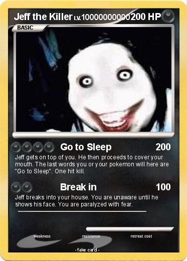 Pokemon Jeff the Killer