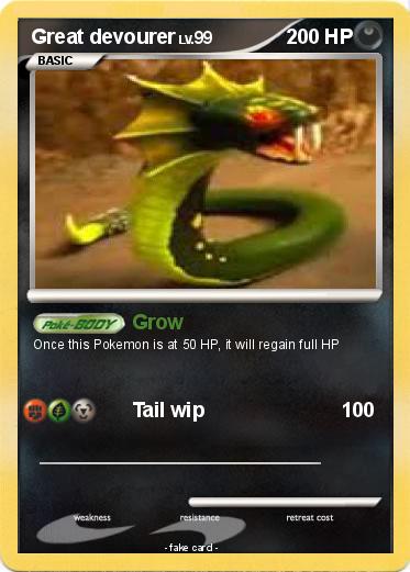 Pokemon Great devourer
