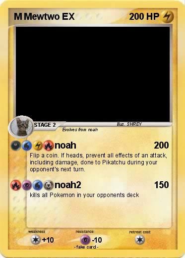 Pokemon M Mewtwo EX