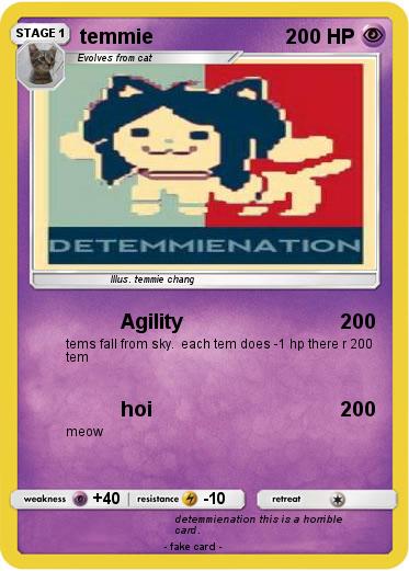 Pokemon temmie