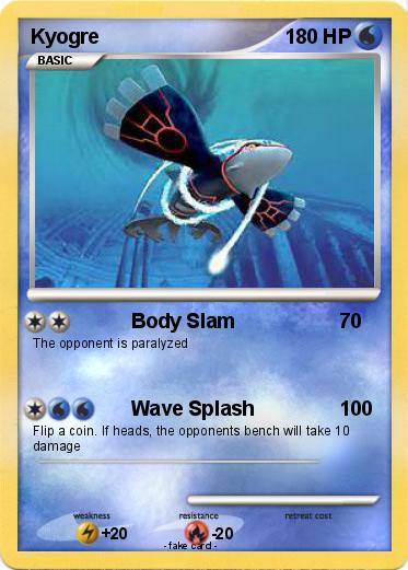 Pokemon Kyogre