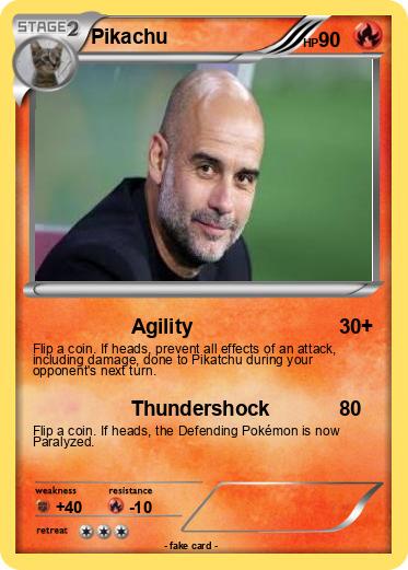 Pokemon Pep Guardiola