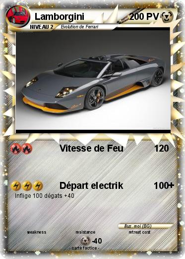 Pokemon Lamborgini