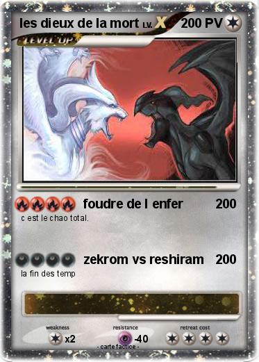 Pokemon les dieux de la mort