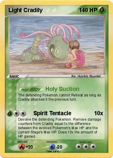 Pokemon Light Cradily