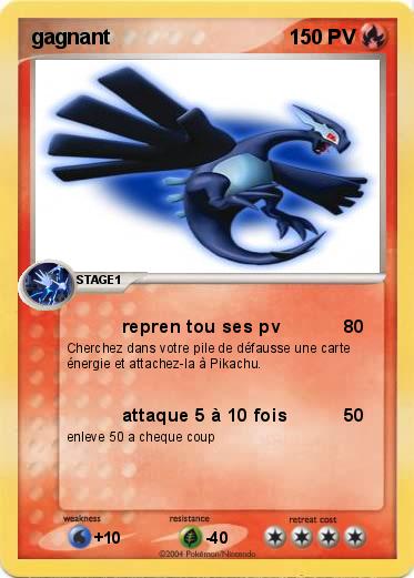 Pokemon gagnant