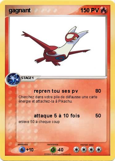 Pokemon gagnant