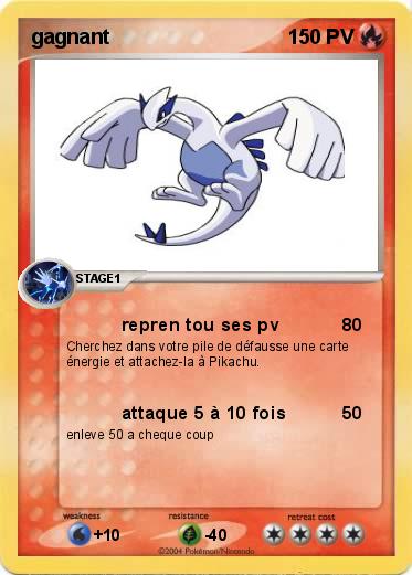 Pokemon gagnant