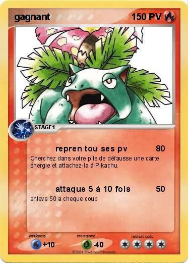 Pokemon gagnant