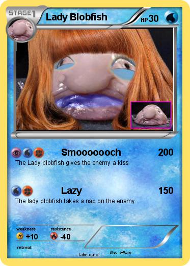Pokemon Lady Blobfish