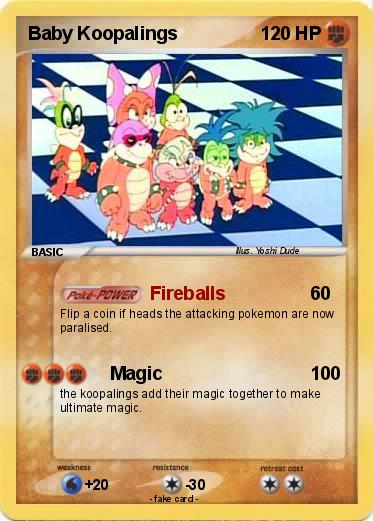 Pokemon Baby Koopalings
