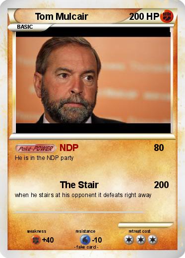 Pokemon Tom Mulcair