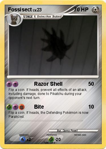Pokemon Fossisect