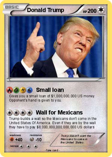 Pokemon Donald Trump