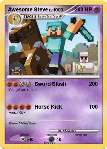 Pokemon Awesome Steve