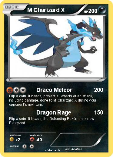 Pokemon M Charizard X