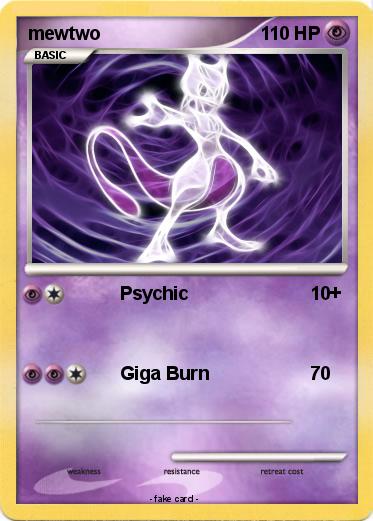 Pokemon mewtwo