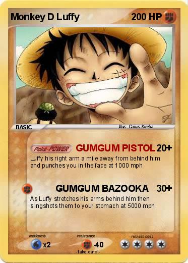 Pokemon Monkey D Luffy