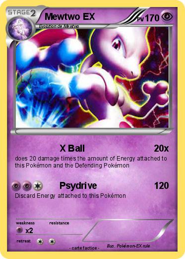 Pokemon Mewtwo EX