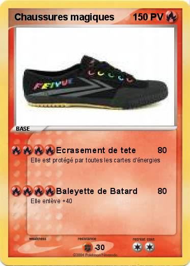 Pokemon Chaussures magiques
