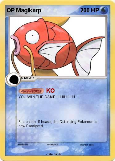 Pokemon OP Magikarp
