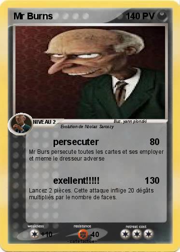 Pokemon Mr Burns