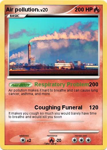 Pokemon Air pollution