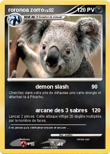 Pokemon roronoa zorro