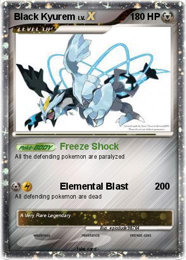 Pokemon Black Kyurem