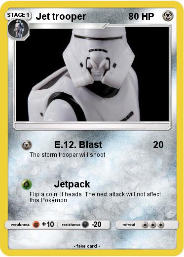 Pokemon Jet trooper
