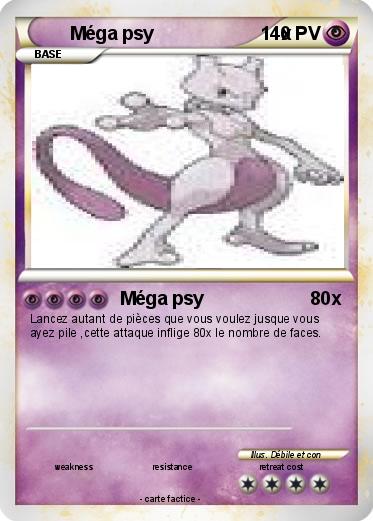 Pokemon Méga psy                         x